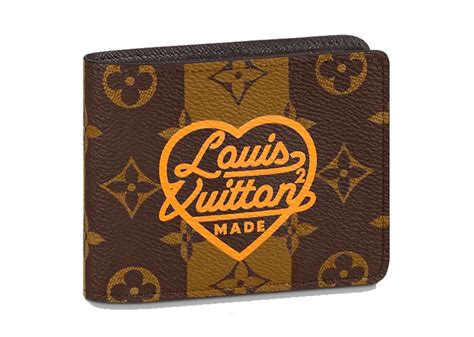 louis vuitton x nigo wallet|Louis Vuitton x Nigo Multiple Wallet Damier Ebene Giant Brown.